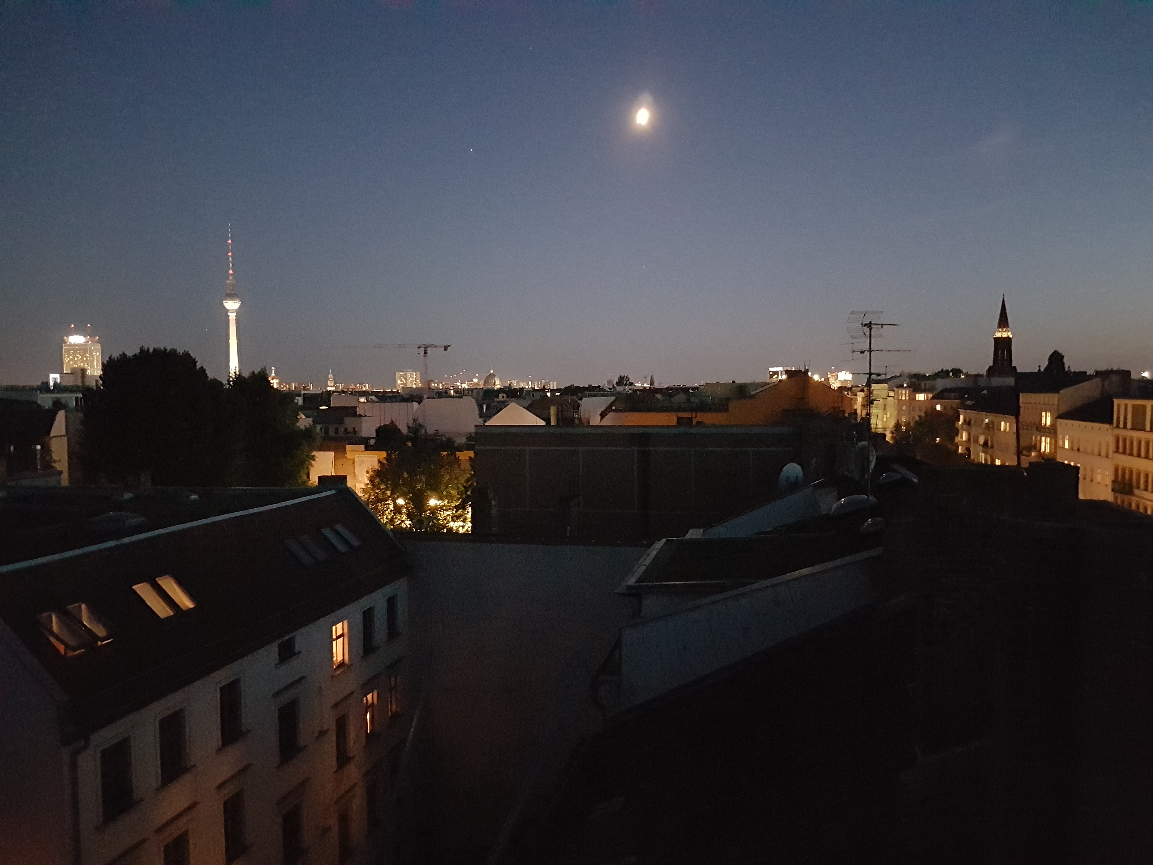 Alex Telespargel und Mond